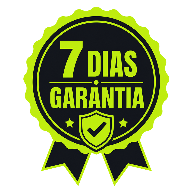 Selo de garantia incondicional de 7 dias
